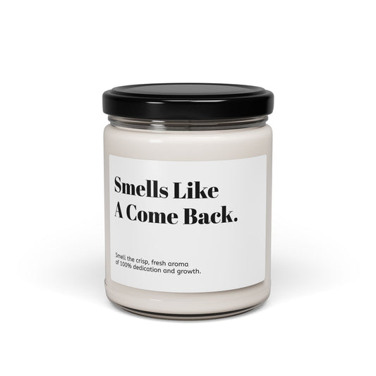 Soy Candle, Injured Athlete Recovery Gift, Motivational Scented Candle, Inspirational Soy Wax Candle, 9oz, Athlete Gift, Sports Candle